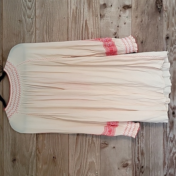 Free People Size Small Wind Willow Long Sleeve Minidress - Picture 8 of 8